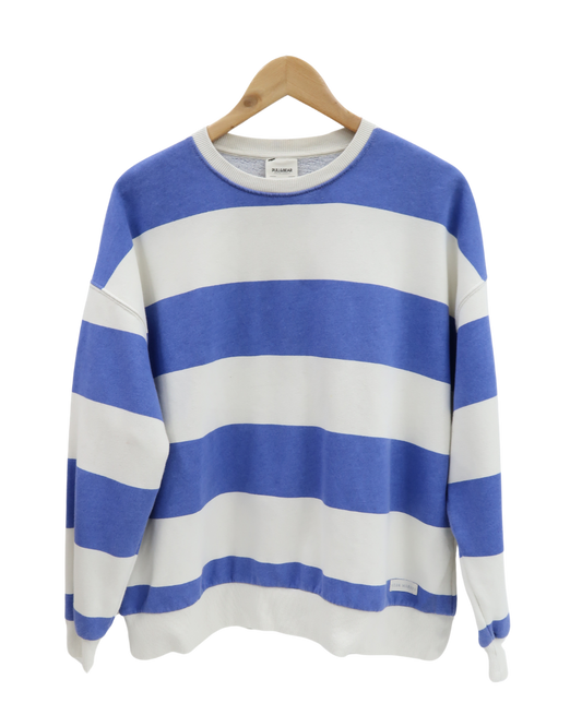 Pull marinière bleu & blanc - Pull & Bear - M