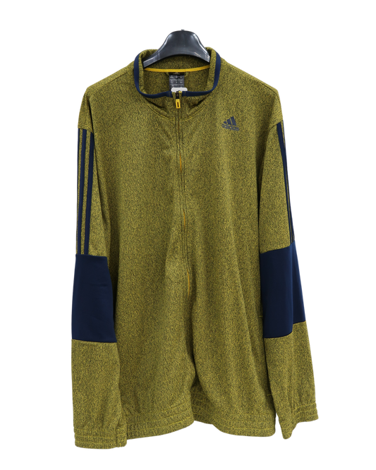 Veste jaune et bleu marine - Adidas - XL