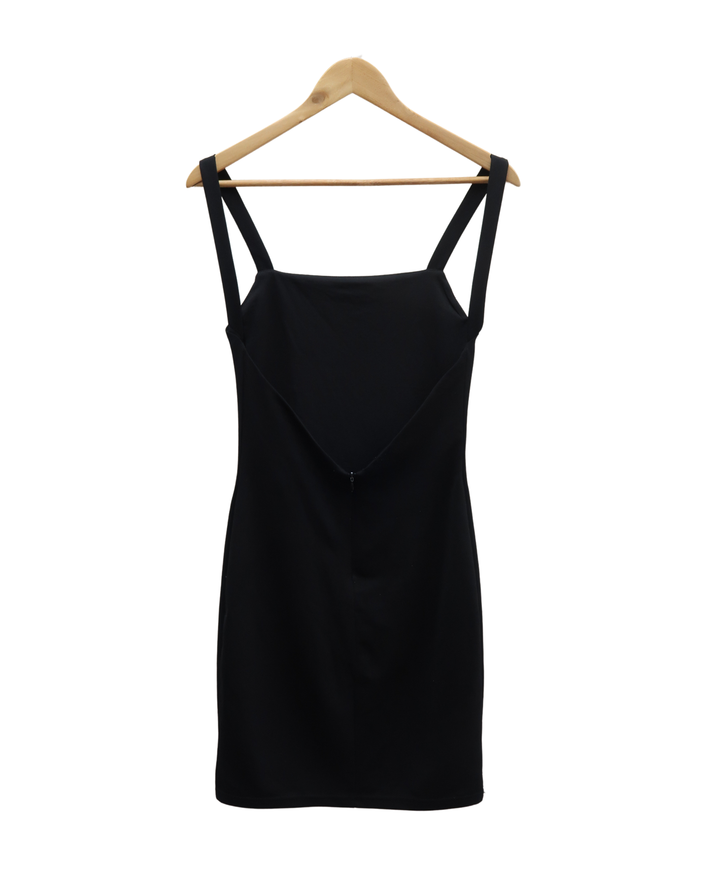 Robe noire dos nu à bretelles - Shein - S