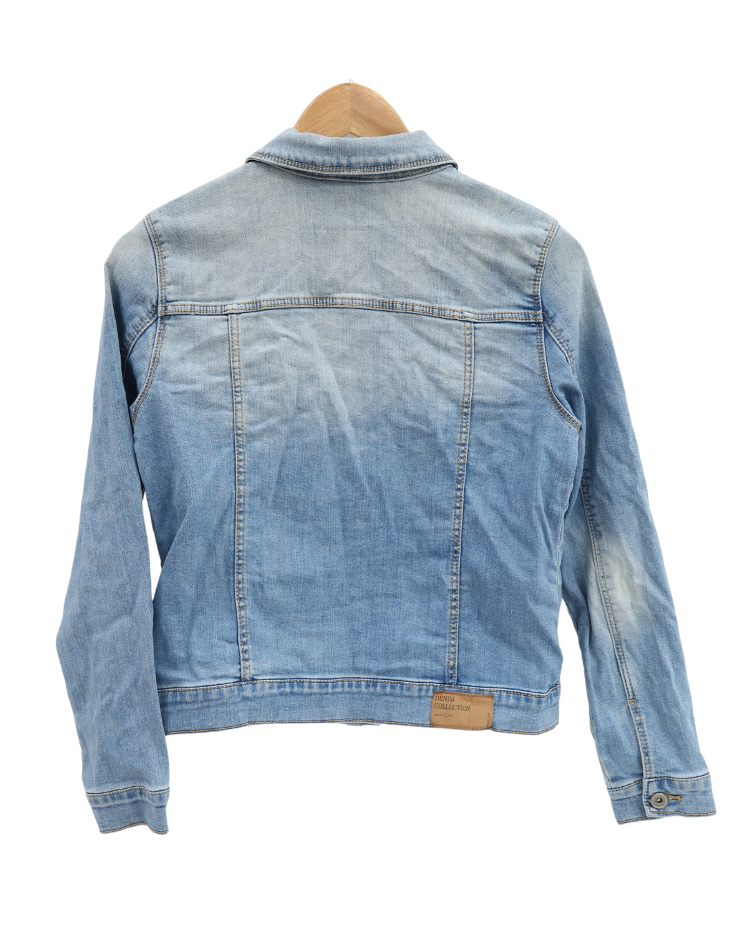 Veste en jean bleu clair - Zara - 13/14 ans (164 cm) - Fille