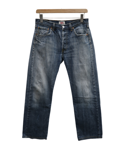 Jean 501 bleu délavé - Levi's - W33 L32