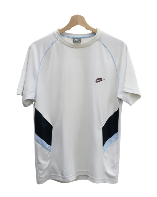 Maillot blanc, marron et bleu - Nike - M