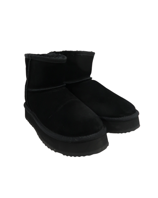 Bottines noires d'hiver - 40