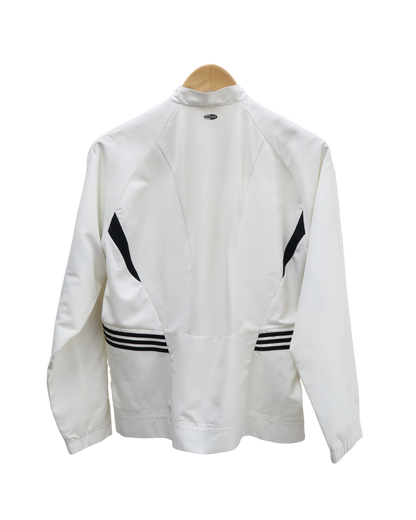 Veste blanche et noire vintage - Adidas - S