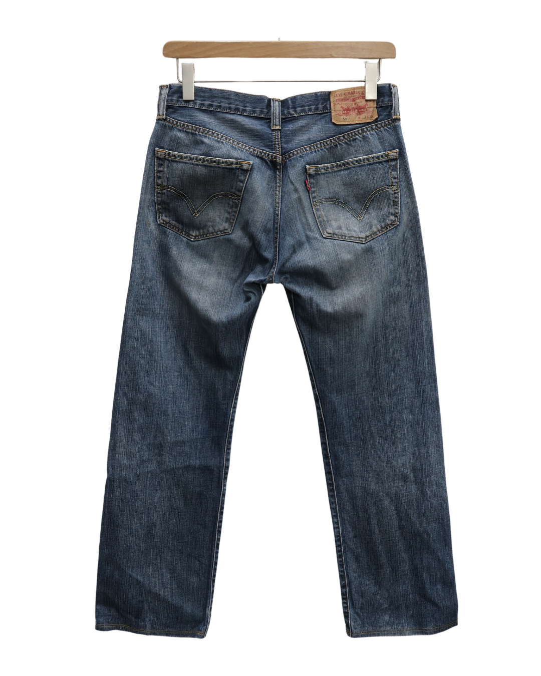 Jean 501 bleu délavé - Levi's - W33 L32