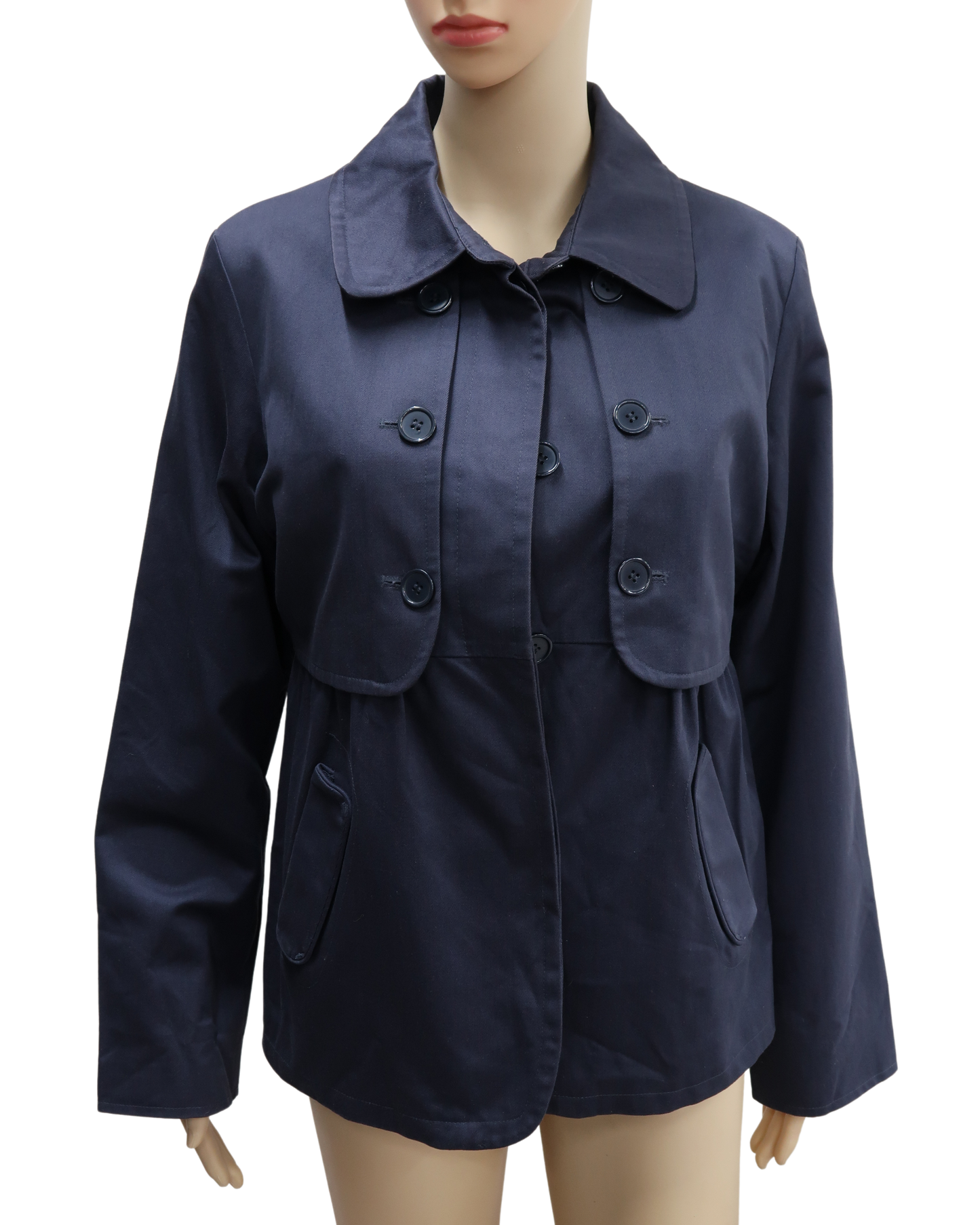 Manteau bleu marine/gris - Somewhere - L