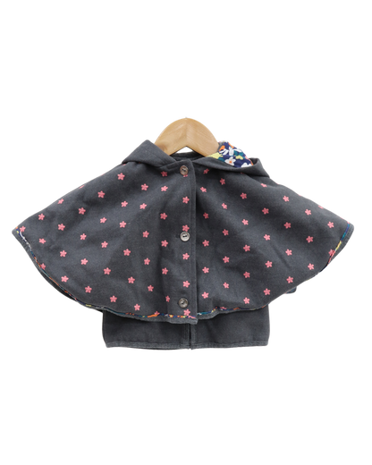 Veste style parka grise à capuche avec oreille - Sergent Major - 9/12 mois (74cm) - Fille