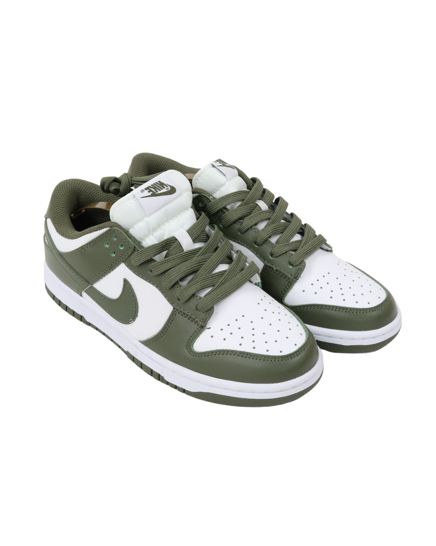 Baskets Nike dunk low khaki & blanches - 40