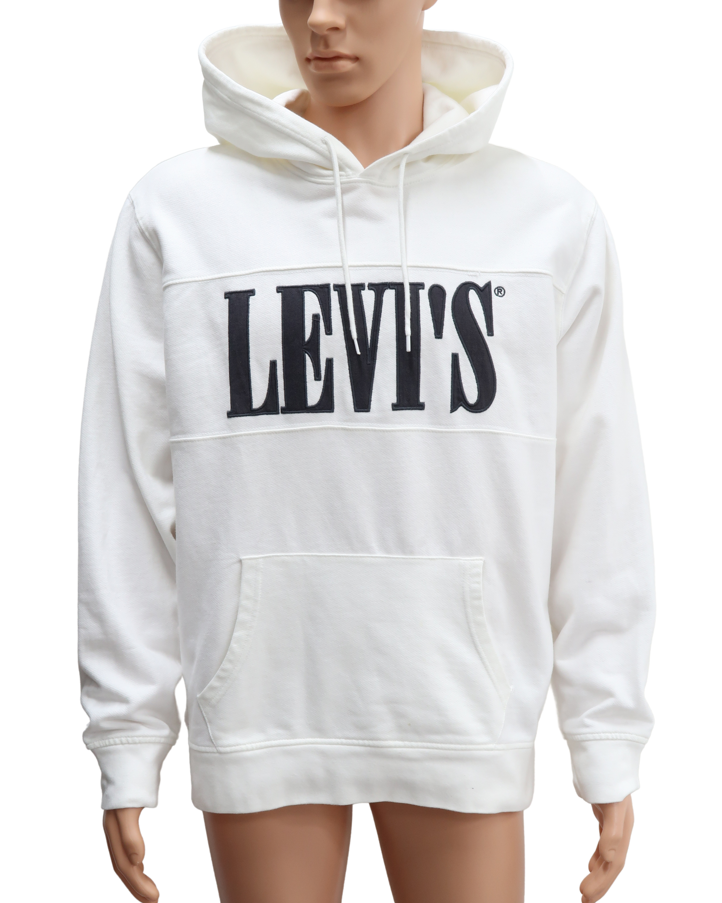 Sweat blanc à capuche - Levi's - XL