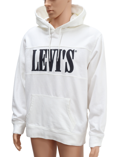 Sweat blanc à capuche - Levi's - XL