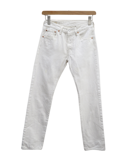 Jeans blanc cassé coupe 501 - Levi's - W28 L32