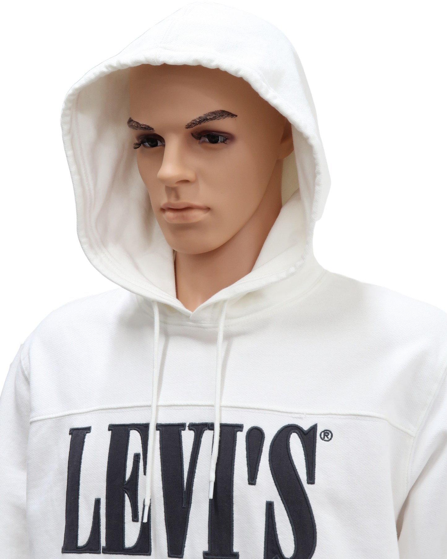 Sweat blanc à capuche - Levi's - XL