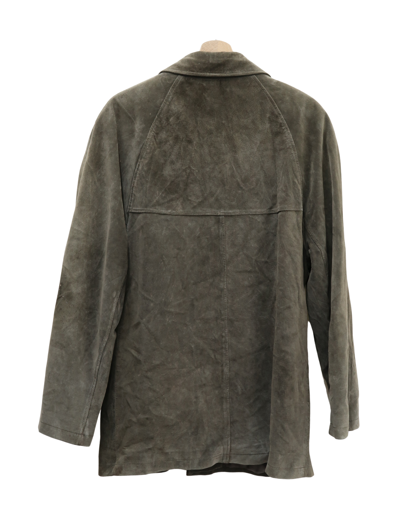 Manteau long en daim khaki clair - Newport Harbor - M