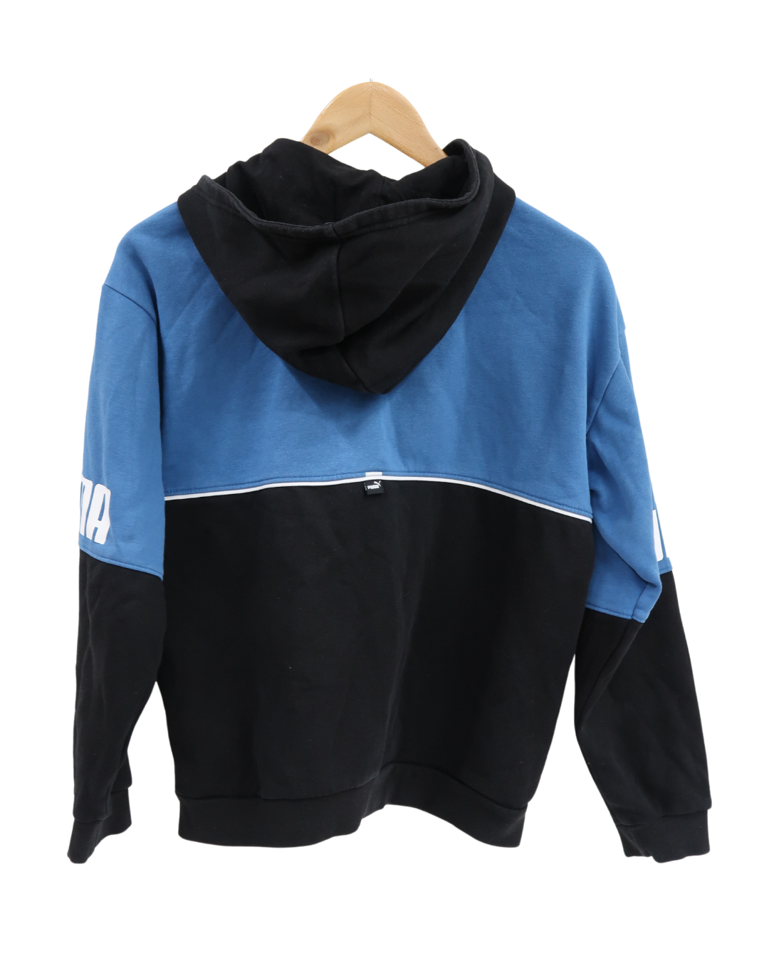 Gilet à capuche noir & bleu - Puma - 13/14 ans - Garçon