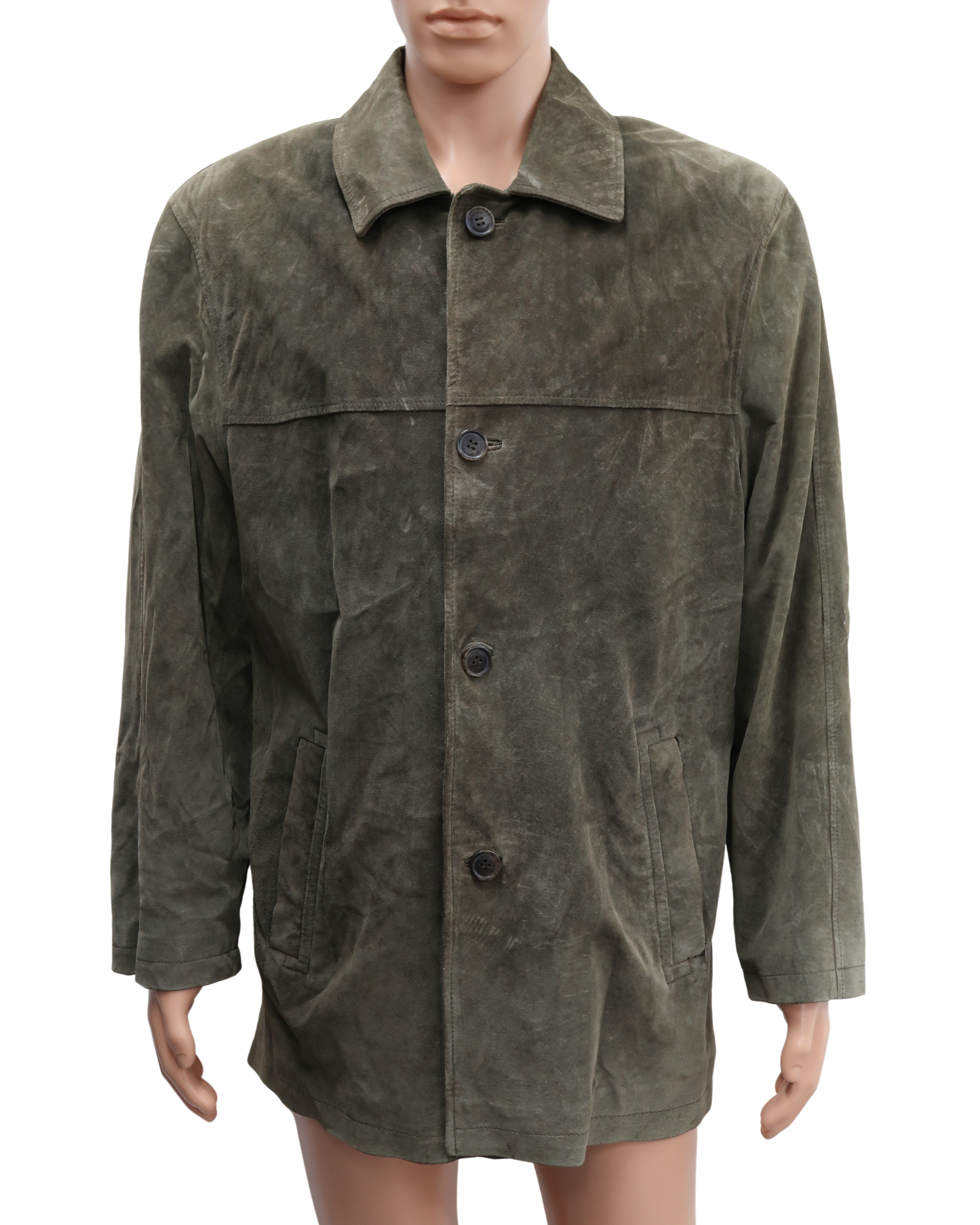 Manteau long en daim khaki clair - Newport Harbor - M