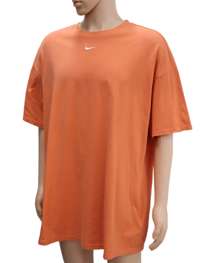 T-shirt orange à manches courtes - Nike - M