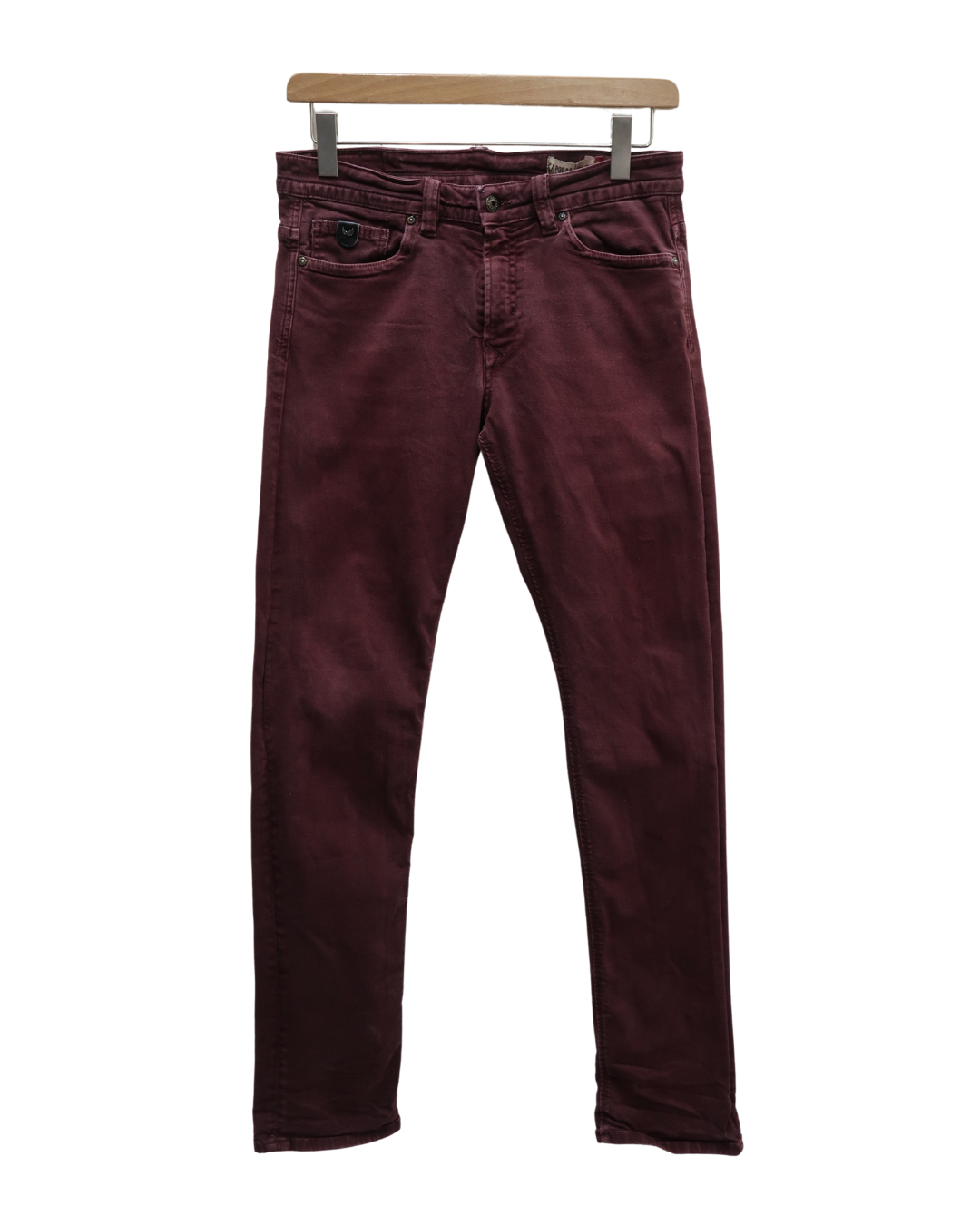 Pantalon straight bordeaux - Kaporal - W29