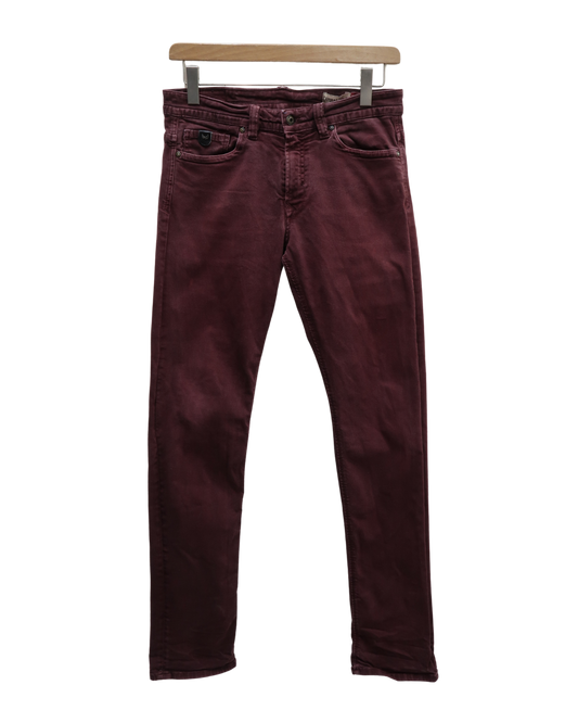 Pantalon straight bordeaux - Kaporal - W29