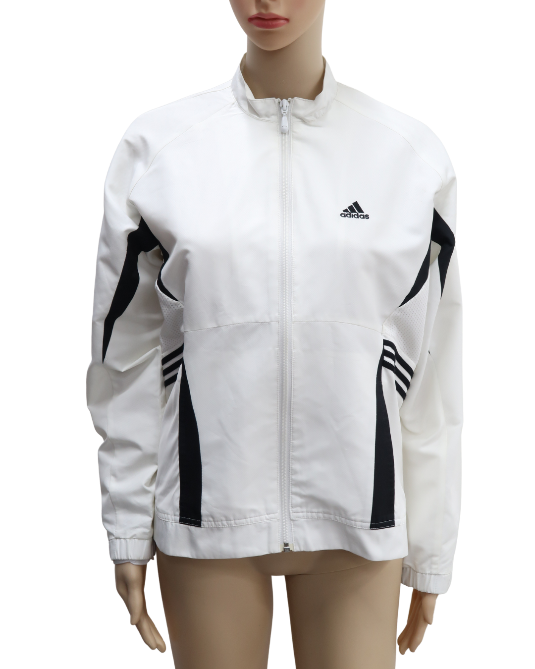 Veste blanche et noire vintage - Adidas - S