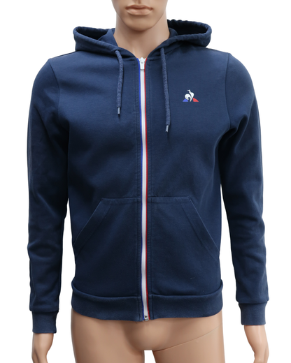 Gilet à capuche bleu marine - Le coq sportif - S