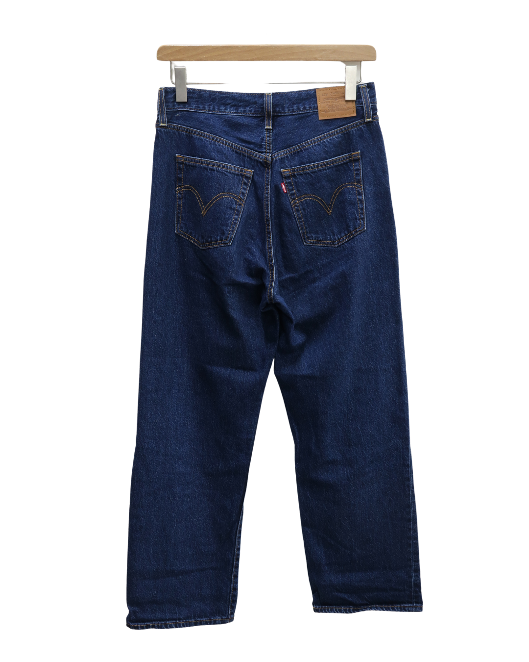 Jeans bleu foncé coupe Ribcage straight ankle - Levi's - W30 L29