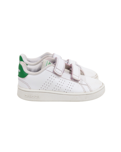 Baskets Stan Smith blanches & vertes - Adidas- 23