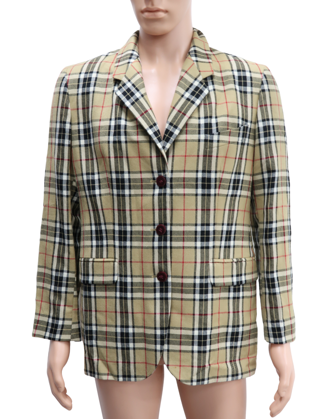 Blazer motif burberry - Galerie Lafayette - XL