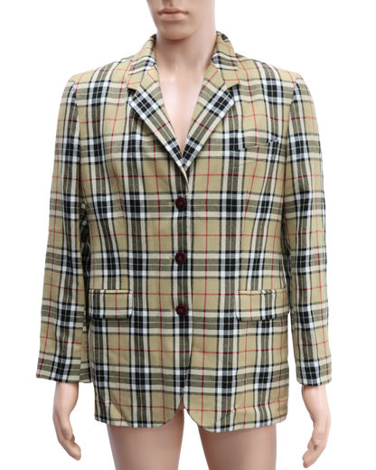 Blazer motif burberry - Galerie Lafayette - XL