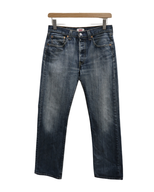 Jean 501 bleu délavé - Levi's - W32 L32