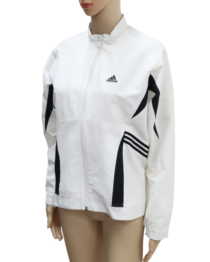 Veste blanche et noire vintage - Adidas - S