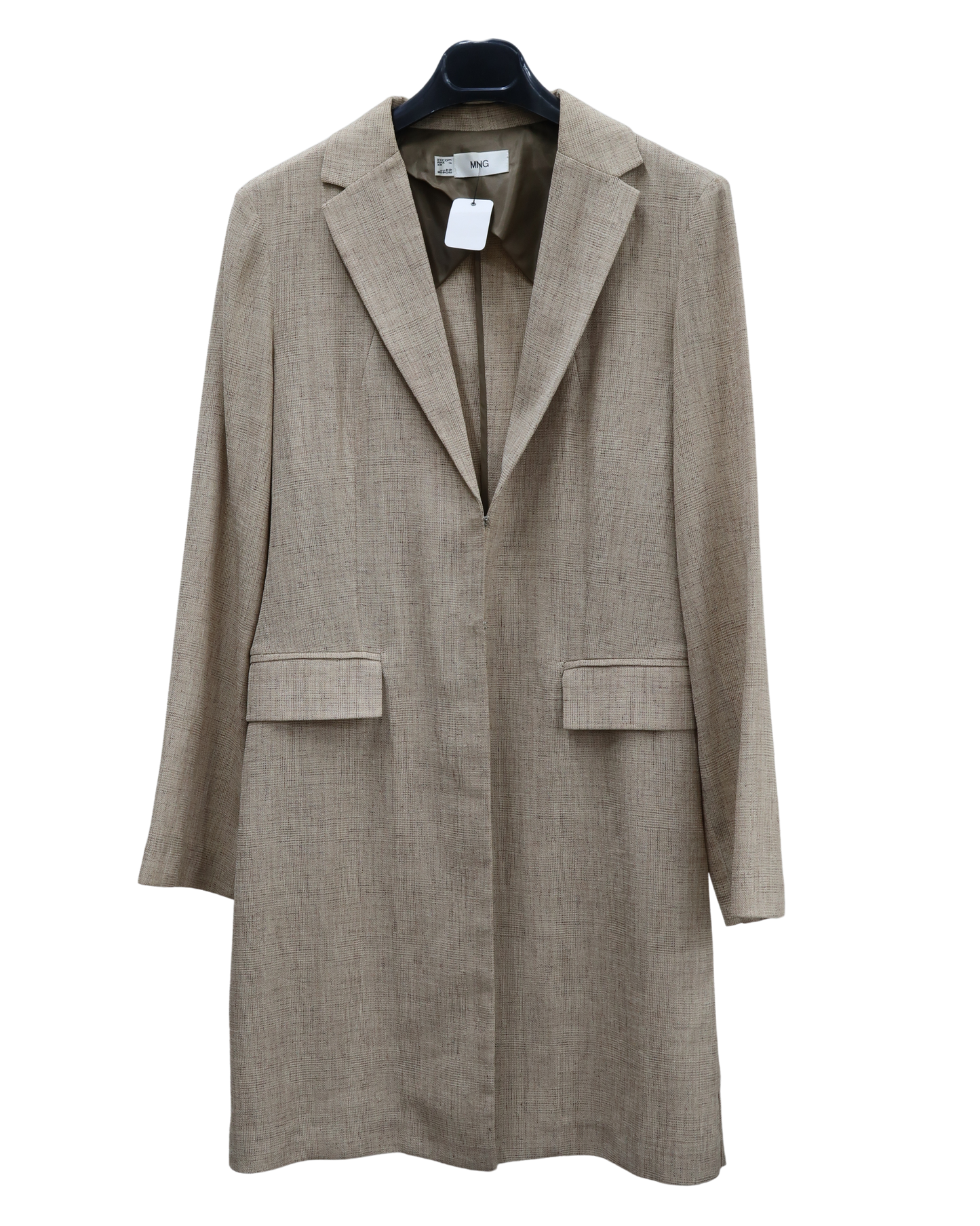 Veste longue beige - Mango - L