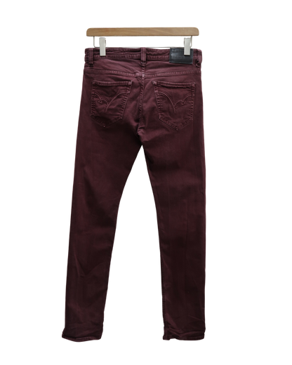 Pantalon straight bordeaux - Kaporal - W29