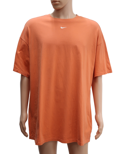 T-shirt orange à manches courtes - Nike - M