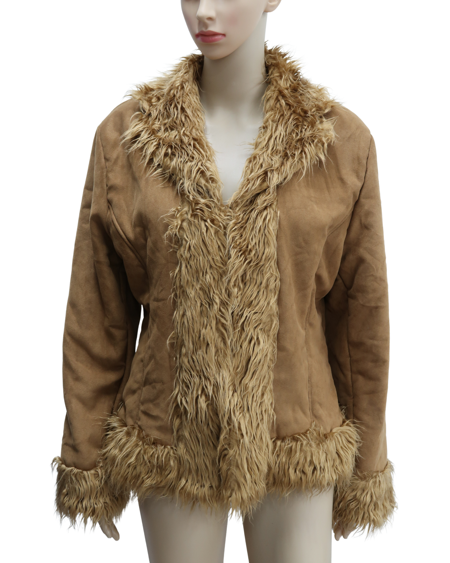 Manteau camel avec fourrure - Anapurna equipment - M