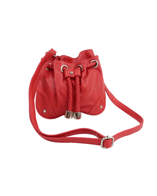 Sac à bandoulière rouge vernis - Jennyfer