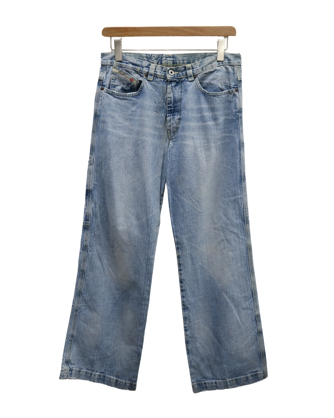 Jean baggy bleu clair - Diesel - Size 16 - W28