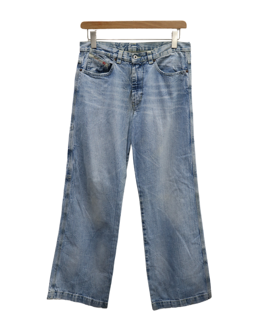 Jean baggy bleu clair - Diesel - Size 16 - W28