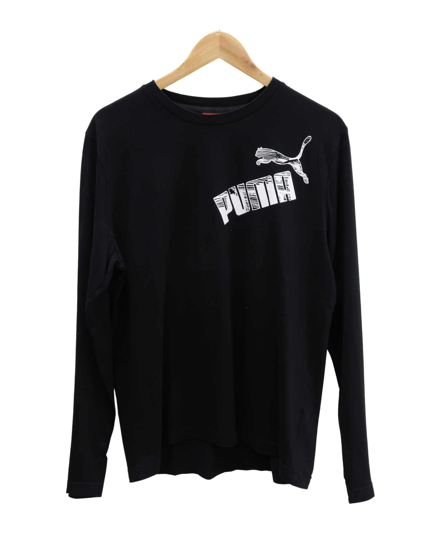 T-shirt noir à manches longues - Puma - L