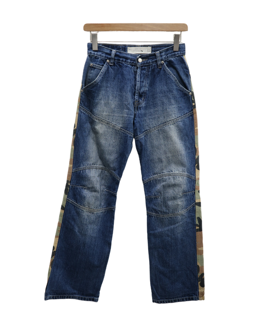 Jean bleu à motif army au dos - Diesel -  W22