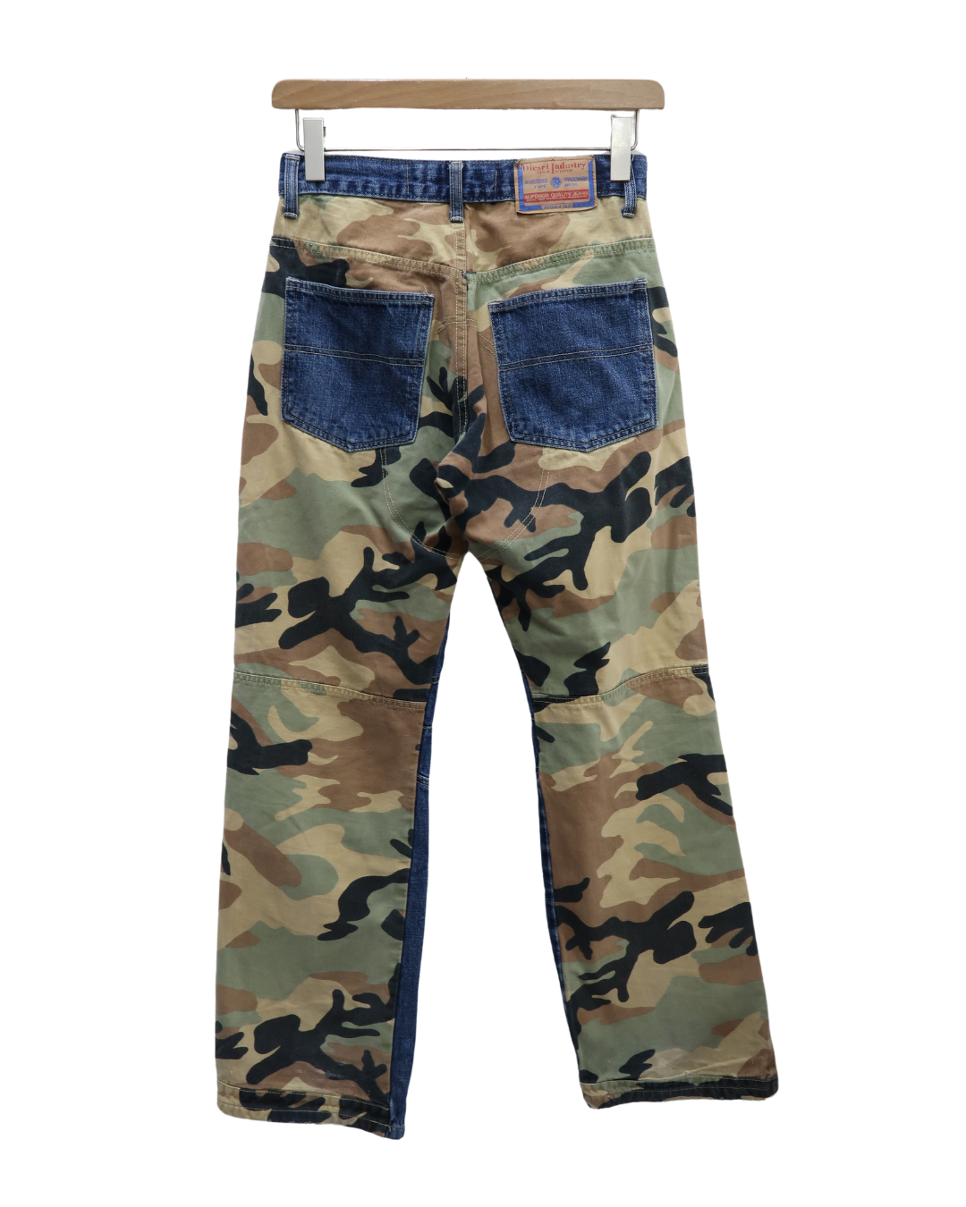 Jean bleu à motif army au dos - Diesel -  W22