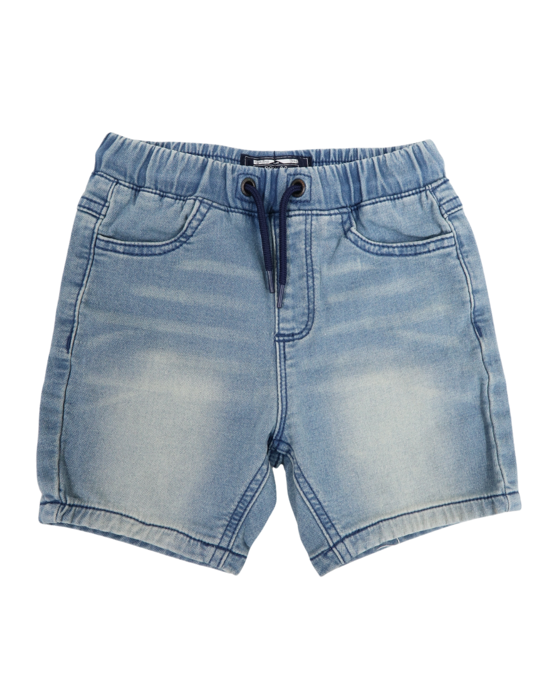 Short en jean avec cordons bleu foncé - Next - 2/3 ans (98cm) - Mixte