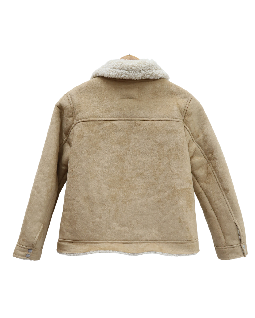 Manteau beige avec moumoute - Zara - 11/12 ans (152 cm) - Fille