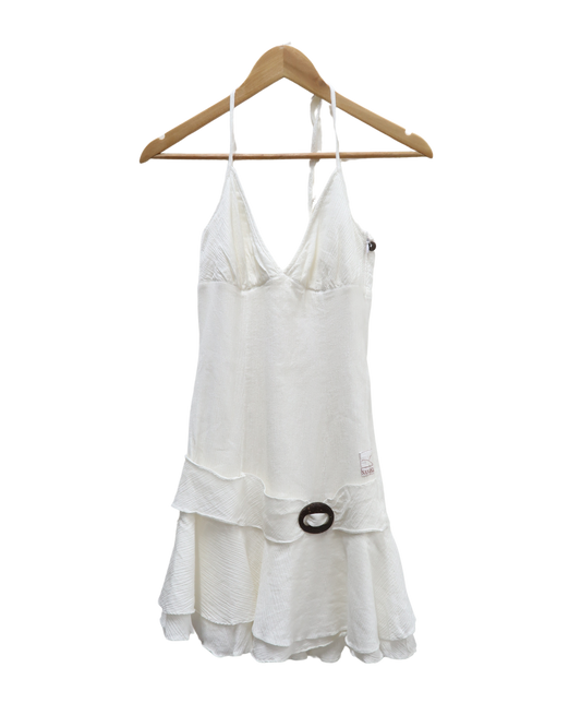 Robe blanche Y2K - Nana Beach - M