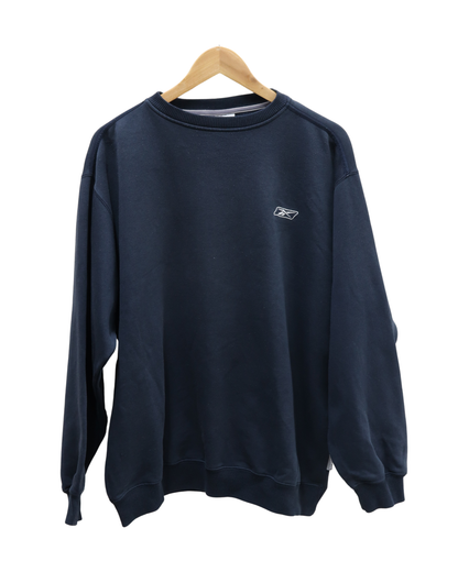 Pull bleu foncé - Reebok - L