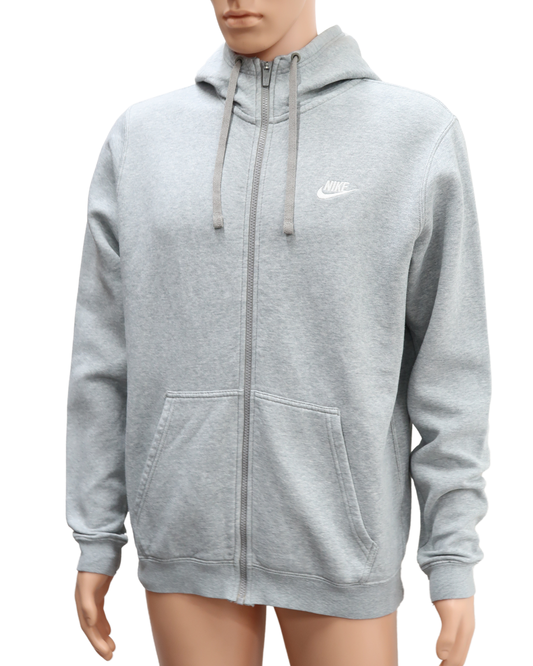 Gilet gris clair à capuche - Nike - M