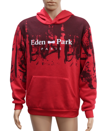 Sweatshirt à capuche rouge - Eden Park - L/XL