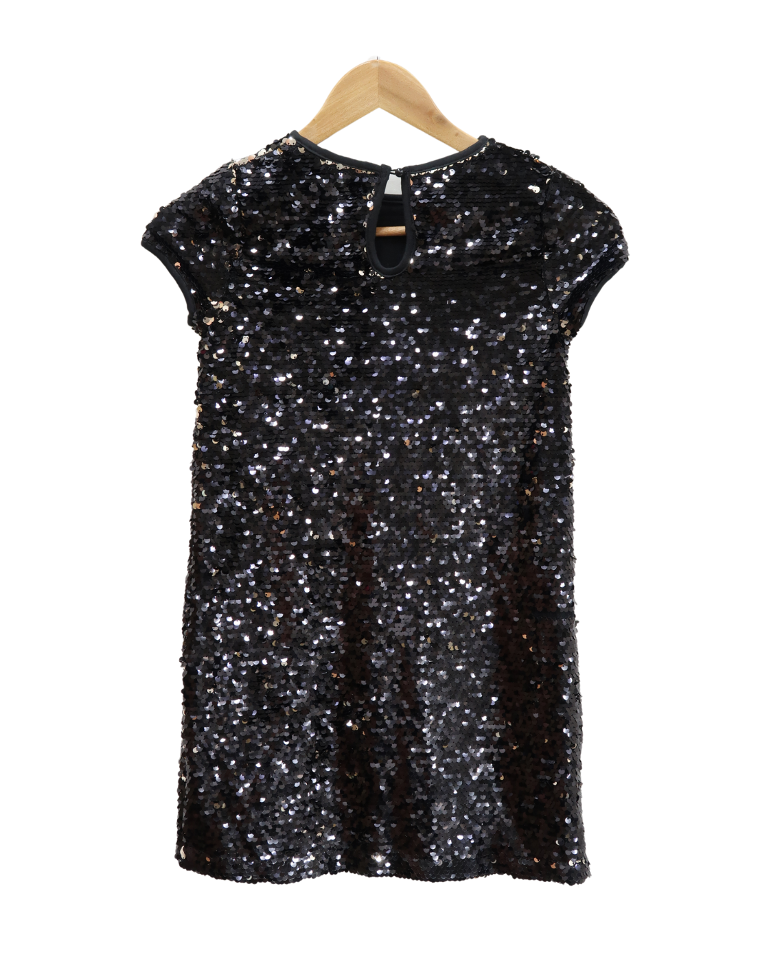 Robe à manches courtes à sequins - Inextenso - 7/8 ans (119/131cm) - Fille