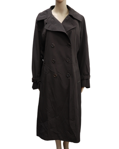 Manteau long marron imperméable - Mer du Nord - XL