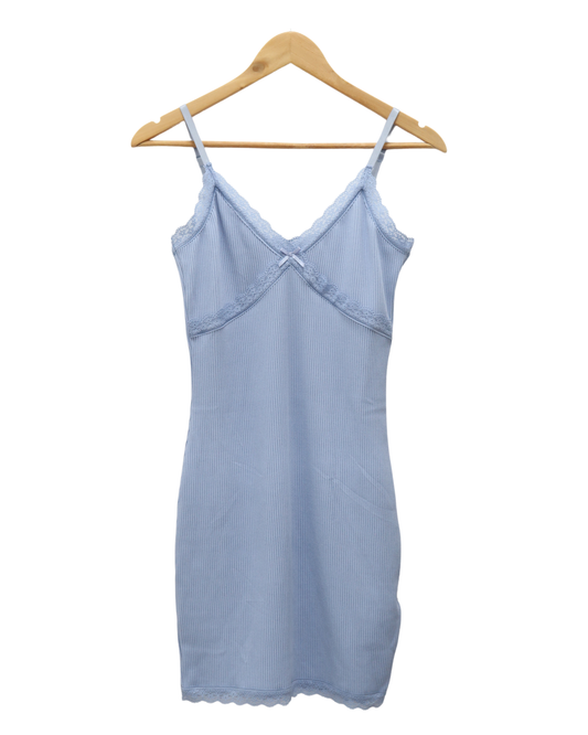 Robe de nuit bleu - H&M - S