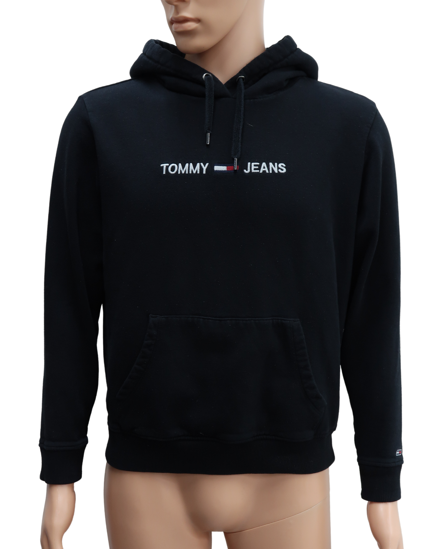 Sweat à capuche noir - Tommy Hilfiger - L